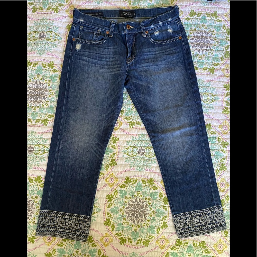 Lucky Brand Sienna Weekender Crop - size 2